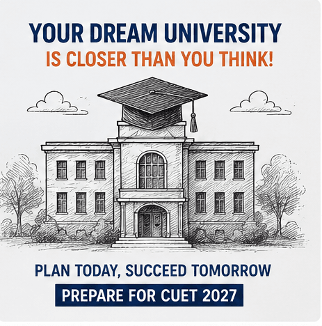 Dream College Admission Through CUET 2027