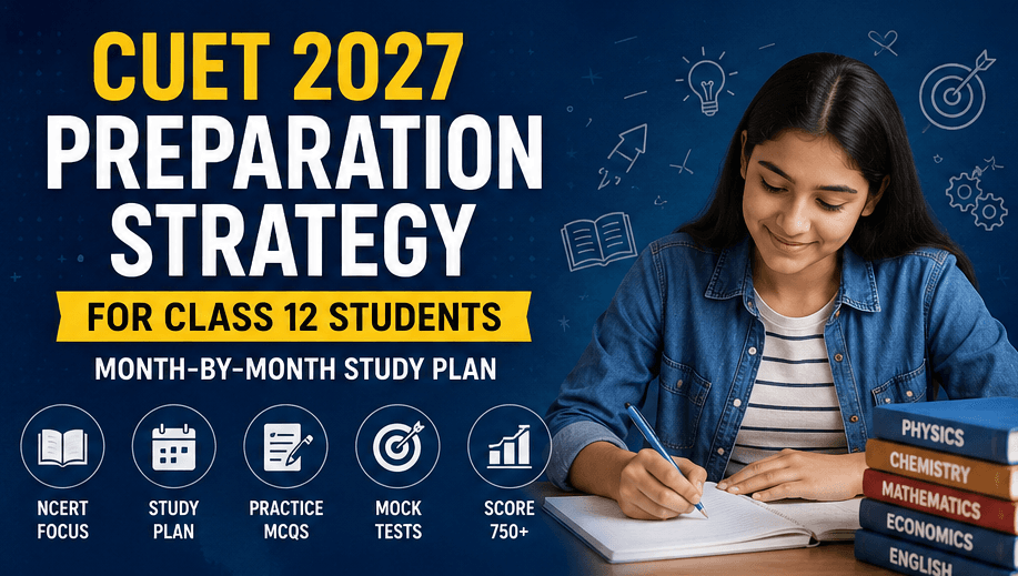 CUET 2027 Preparation Strategy for Class 12 Students