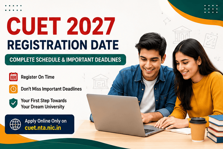 CUET 2027 Registration Date and Application Form