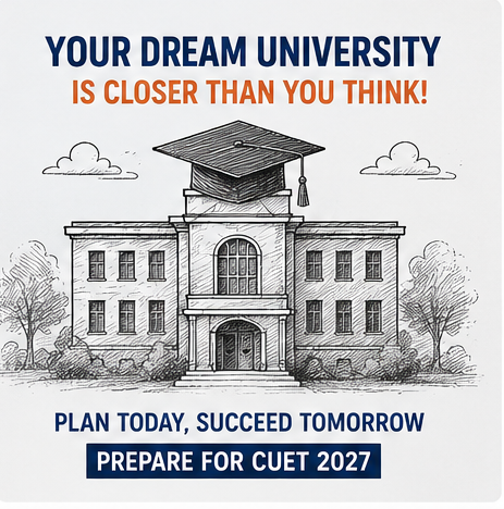 Dream College Admission Through CUET 2027