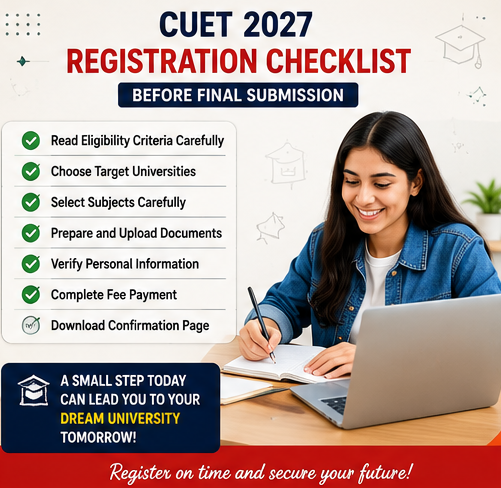 CUET 2027 Registration Checklist